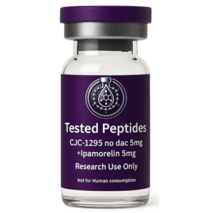 CJC-1295 (No DAC) 5 mg + Ipamorelin 5 mg Research Peptide Blend